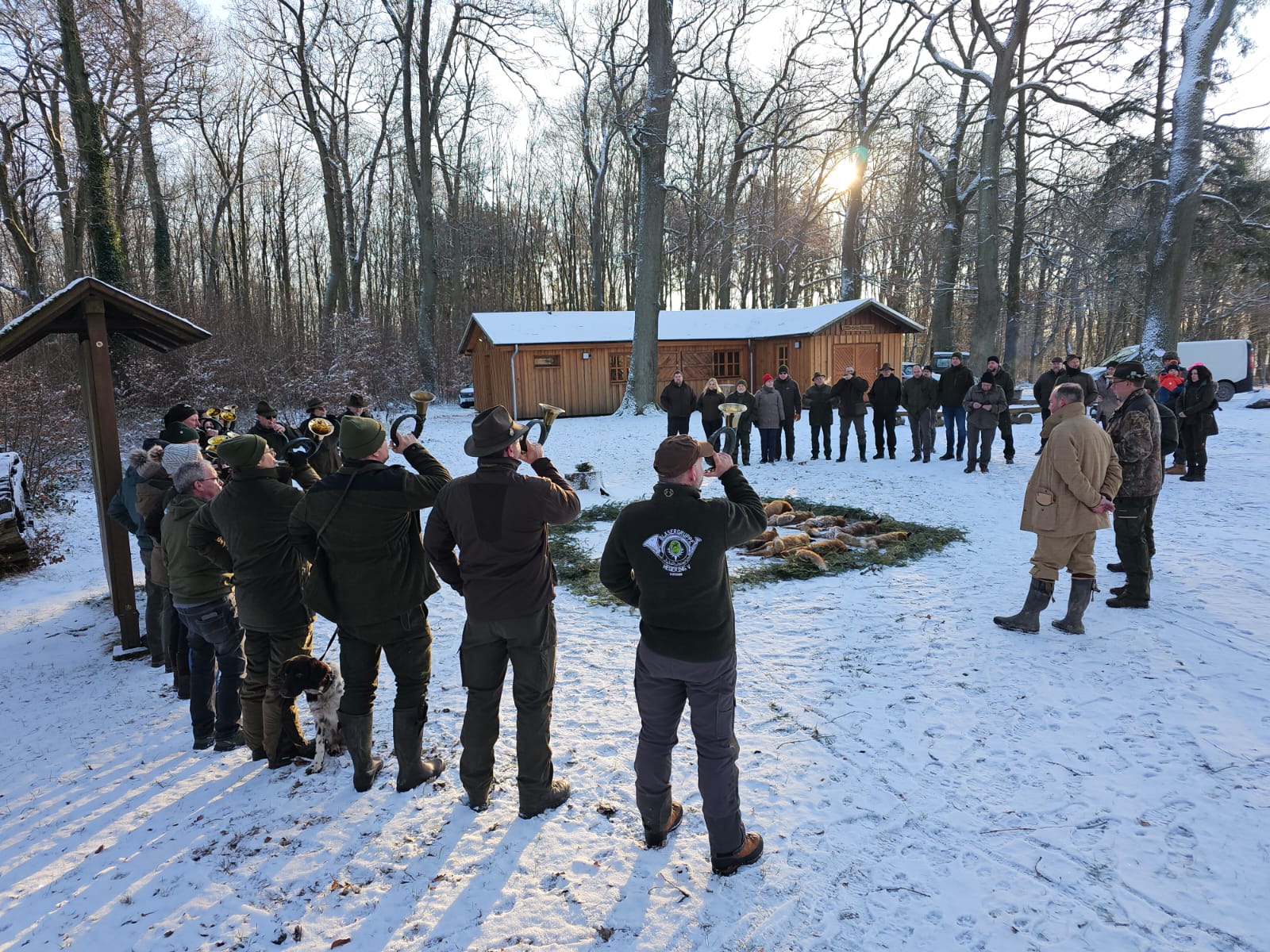 Abschluss der Fuchsjagdwoche der Hegering Dierdorf und Puderbach 